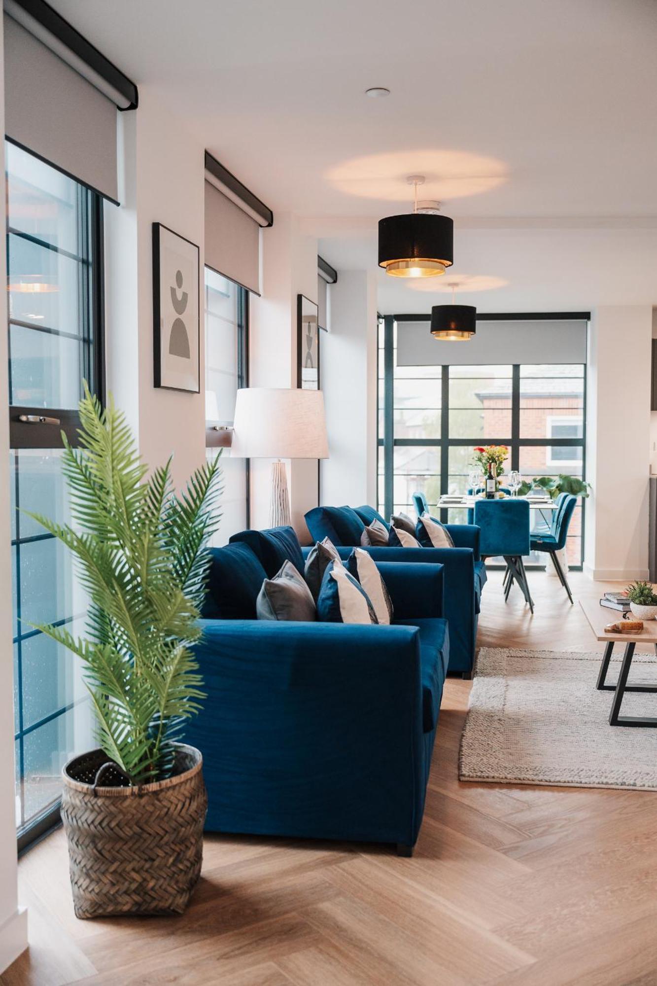 Luxury City & Canal View Stylish Pad, Family, Contractors, Fast Wifi Birmingham Exterior photo